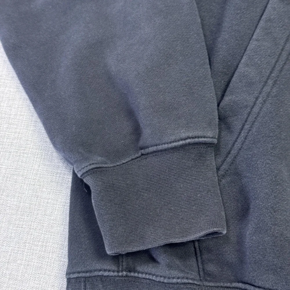 Nike Fleece Hoodie Mens Small Black Pullover‎ Heavyweight Hooded Logo Comfort